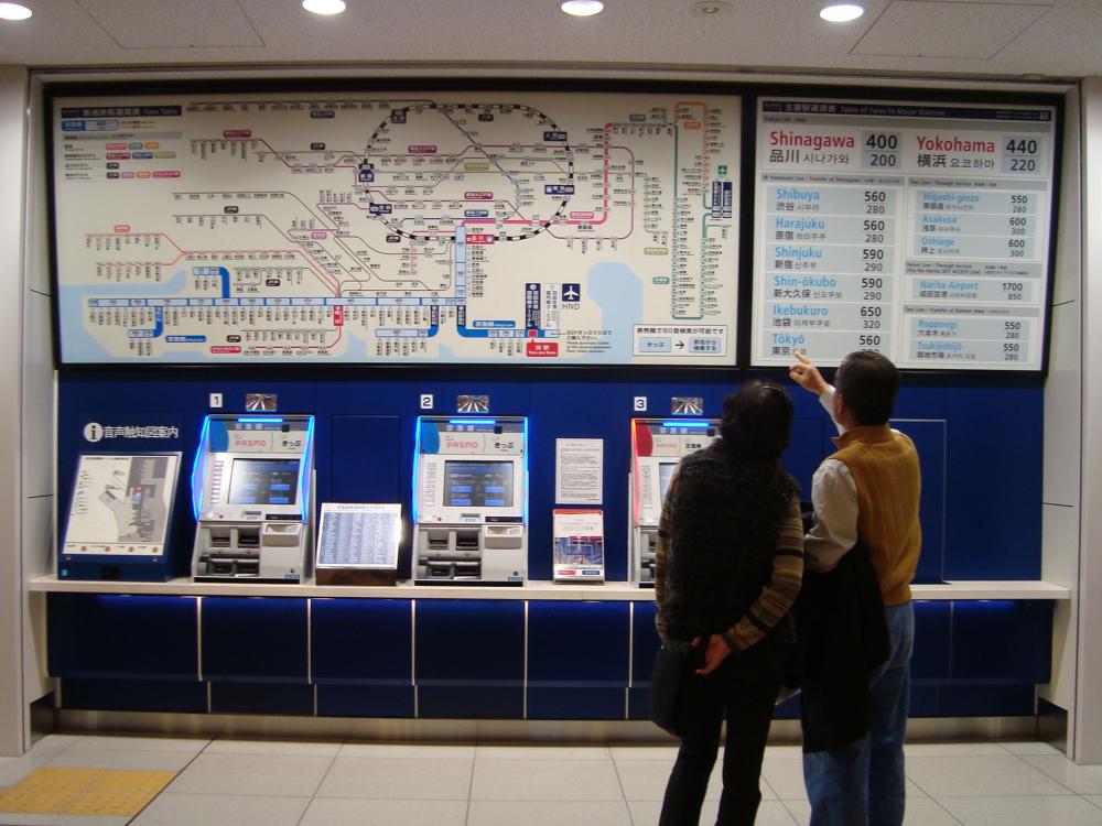 The fare information map